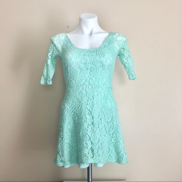 lace tea wedding dress Civil Lace Wedding Dress Ruta Midi 14 US (46 EU) / Off-white